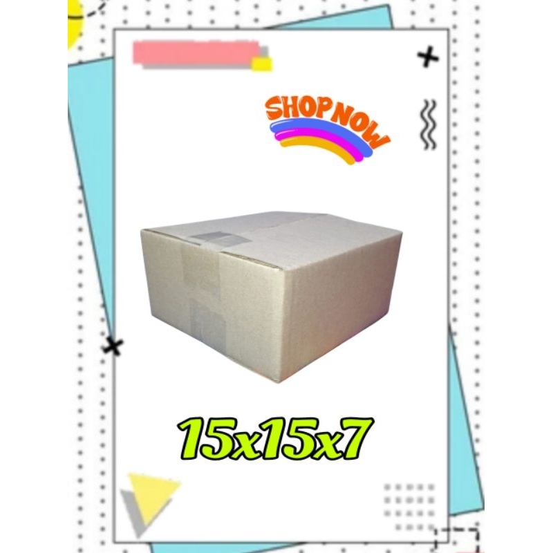 

kardus polos UK 15x15x7 kardus packing kardus sedang