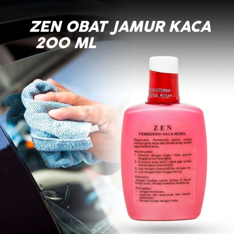 ZEN obat jamur kaca mobil motor pembersih kerak membandel serbaguna