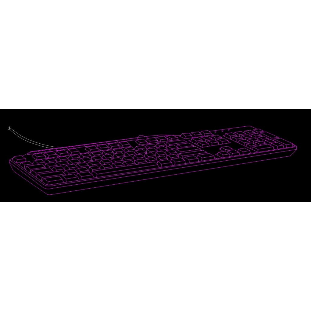 DESAIN KEYBOARD - FILE DWG/AUTOCAD - DST2D-002