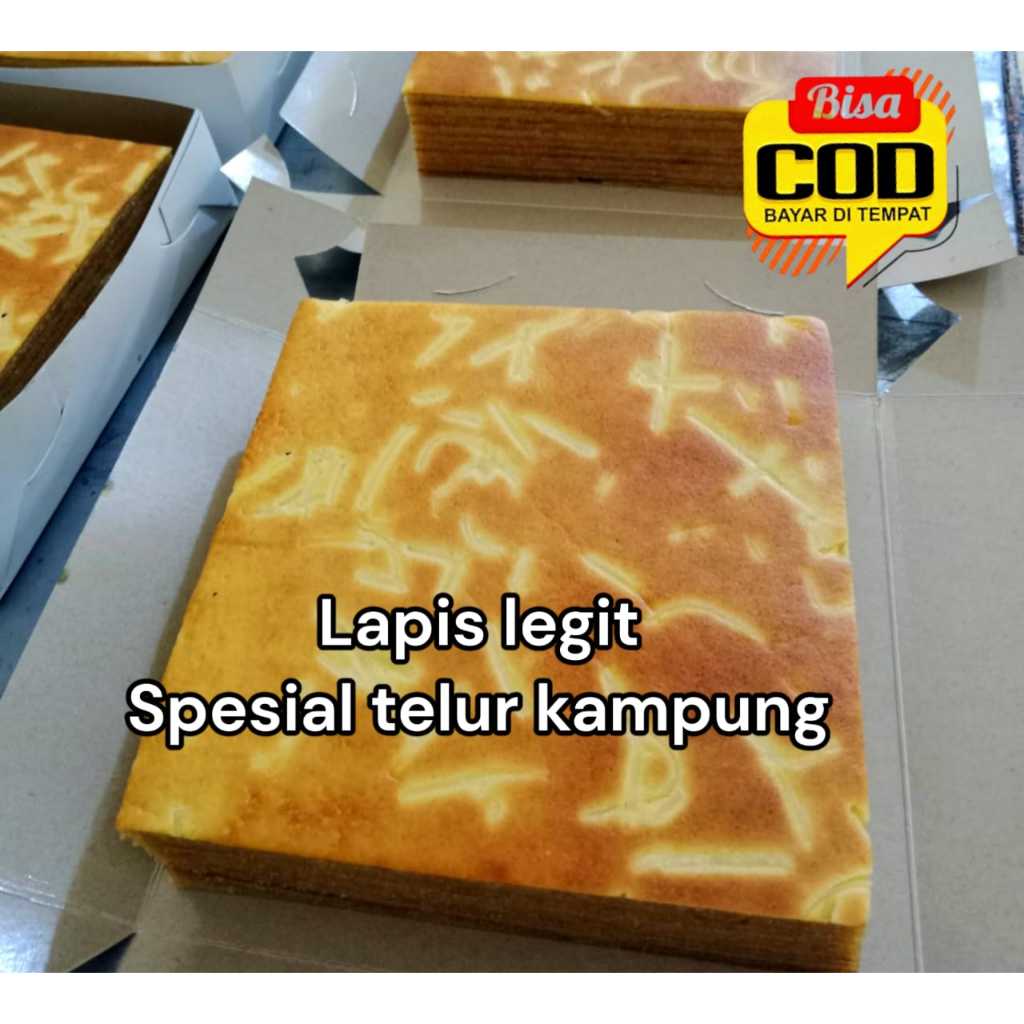 

LAPIS LEGIT, LAPIS LEGIT SPESIAL, KUE LAPIS BESAR 17x17