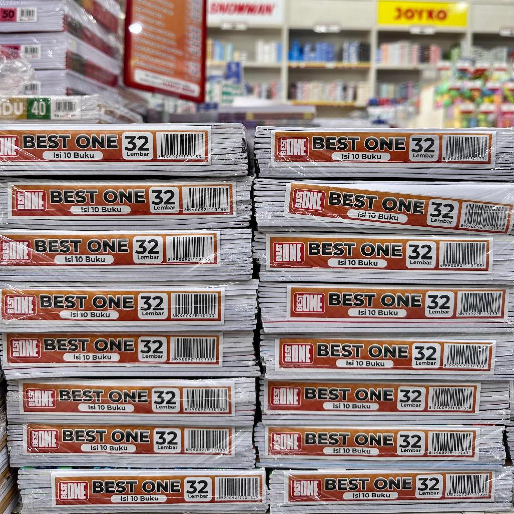 

(PAK) BUKU TULIS BEST ONE 32 LEMBAR + BONUS / BUKU TULIS BEST ONE / BUKU TULIS 32 LEMBAR