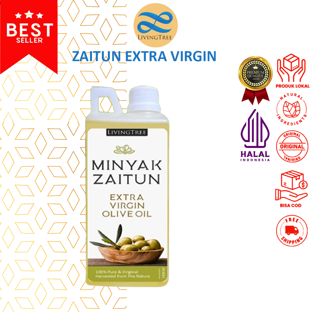 

500ml Minyak Zaitun Extra Virgin Olive Oil LivingTree | Bisa diminum