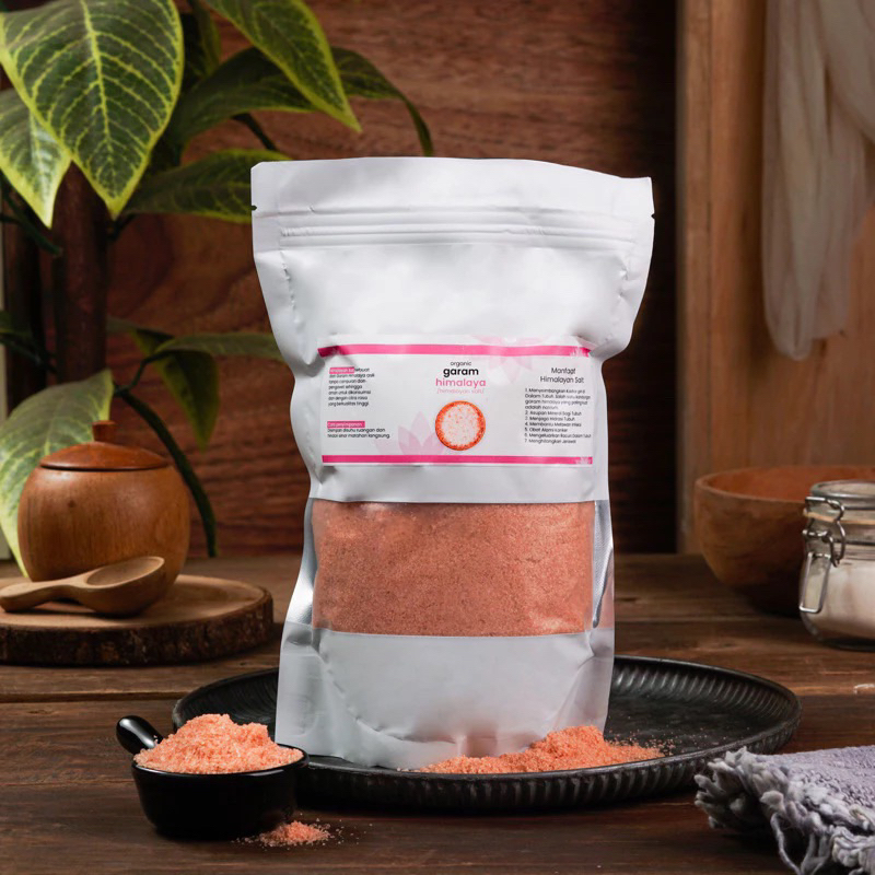 

Garam Himalaya asli pegunungan Himalaya salt Himalaya original garam mpasi 1 kg