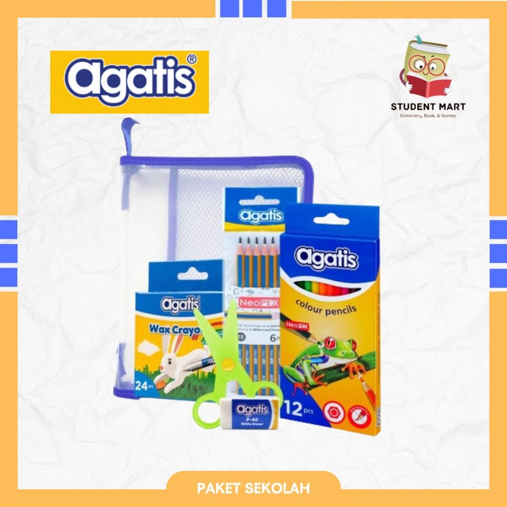 

Agatis - Paket Alat Tulis dan Mewarnai Sekolah TK/PAUD