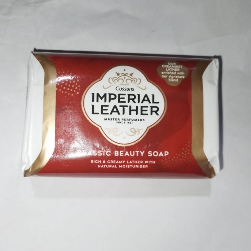Imperial Sabun Batang Leather 95g | Imperial Leather Bar Soap
