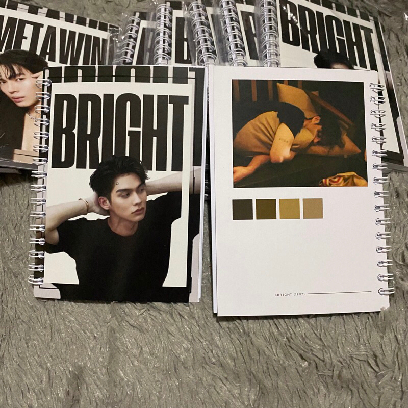 

Notebook A6 Fanmade Buku catatan Bbrightvc bright Vachirawit