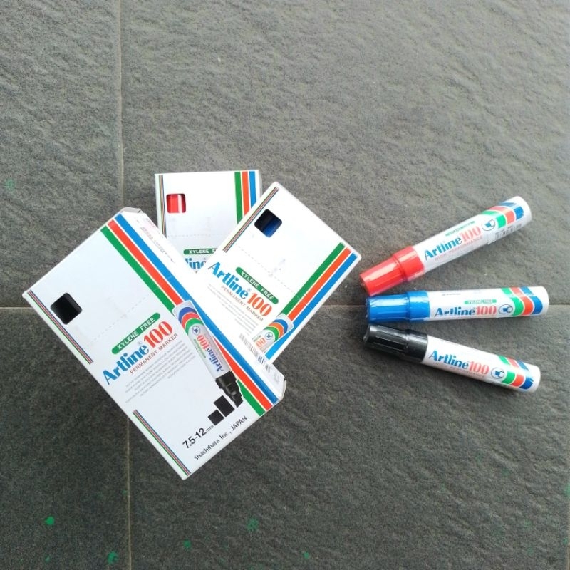 

Ay00! Spidol Besar Artline EK-100 Permanent ( Pak )