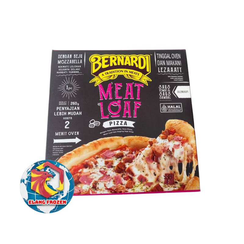 

Bernardi A Tradition In Meats Meat Loaf Pizza 250gr