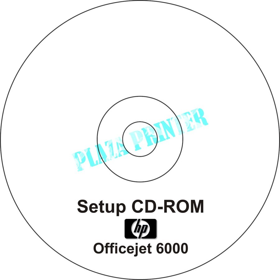 CD Driver Printer HP Officejet 6000