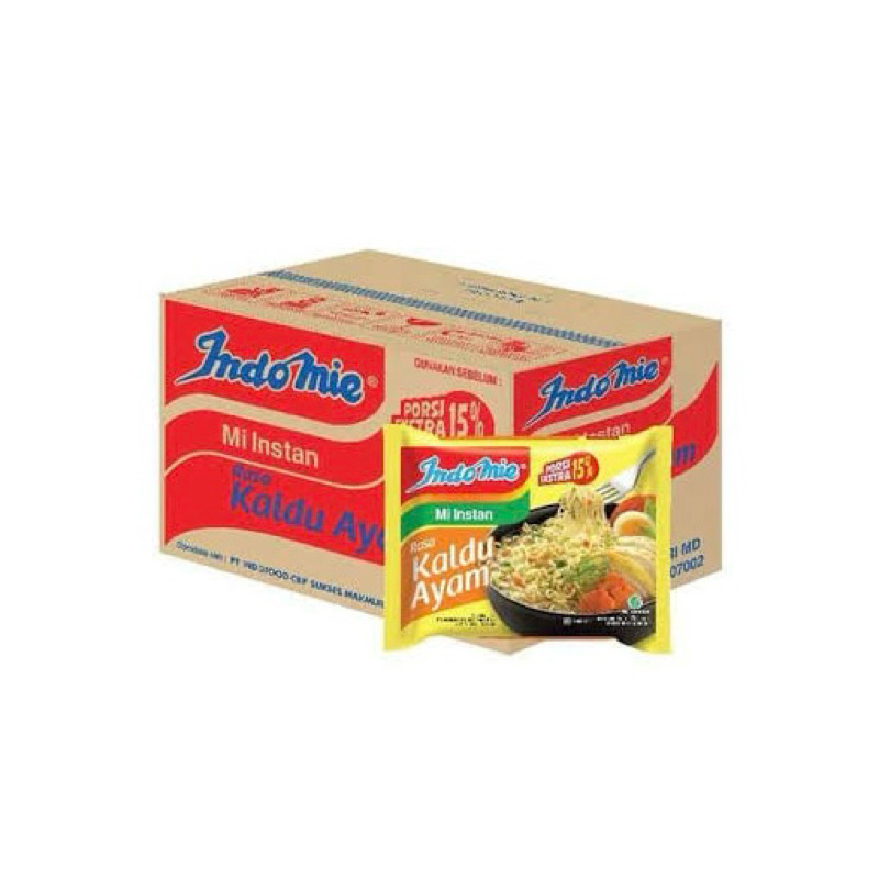 Indomie Mi Instan Kaldu Ayam 1 DUS