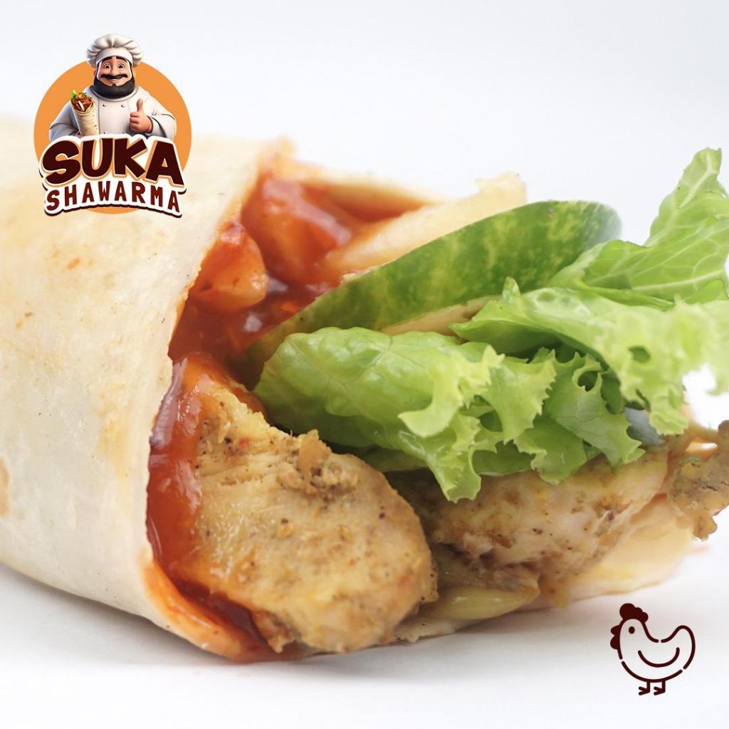 

SHAWARMA AYAM BESAR (SHAWARMA KHAS TIMUR TENGAH)