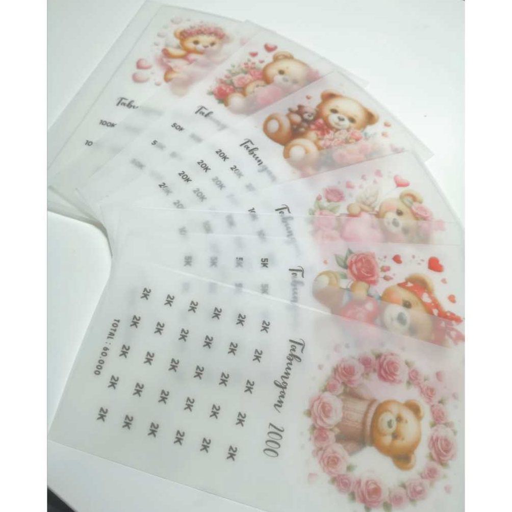 

KODE TQHDP NOMINAL 251251 CASH ENVELOPES WITH MATTE LAMINATING A6