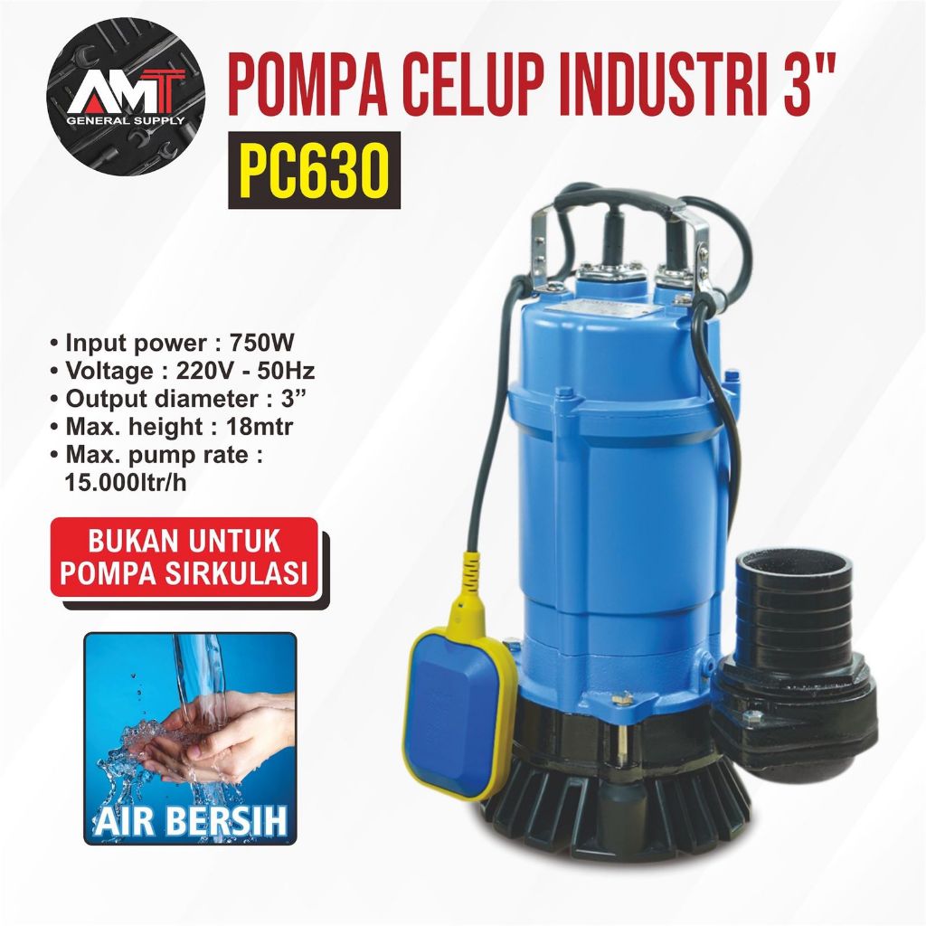 Pompa Celup Cast Iron / Pompa Celup Industri 3" PC630 ALDO