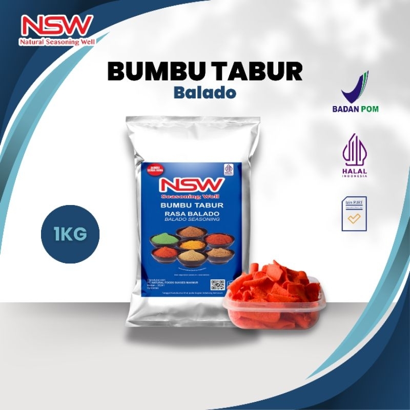 BUMBU TABUR  NSW KEMASAN 1KG & 800GR