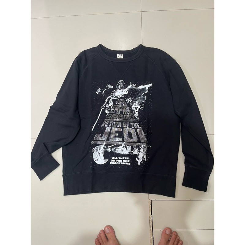 STARWARS CREWNECK UT SIZE M ONLINE ORDER SECOND