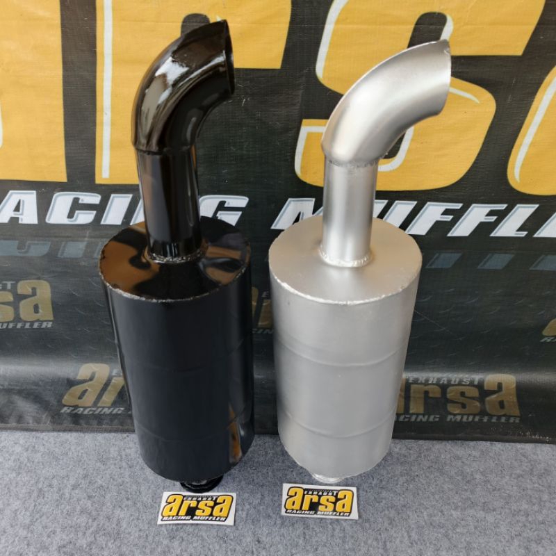 KNALPOT CUNG 3 SUARA ( BULAT ) untuk truk turbo