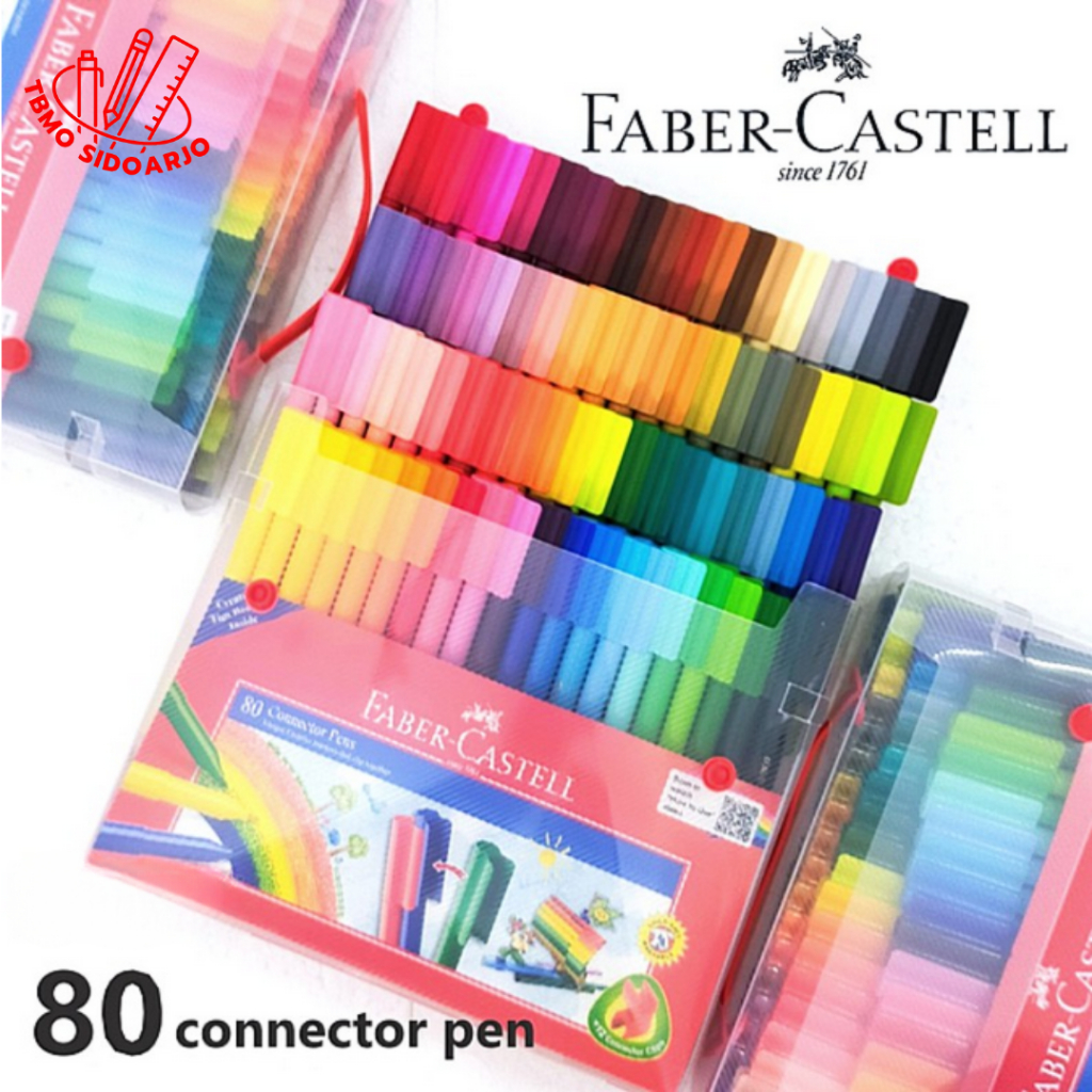 

TBMO Connector Pen Faber Castell 80 Warna 155068L