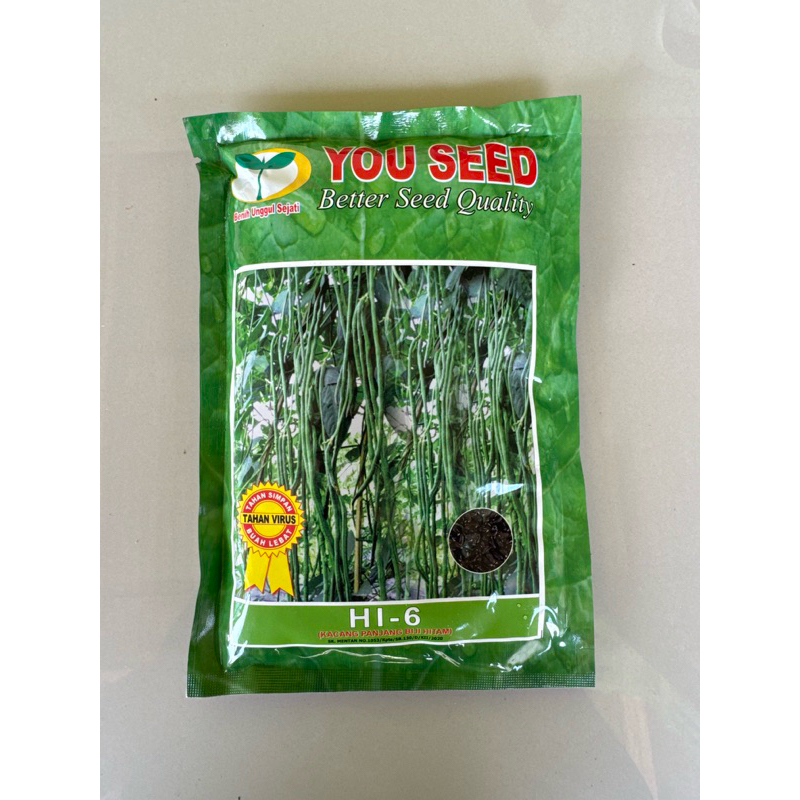 

Kacang panjang polong hitam HI-6 You Seed 500GR