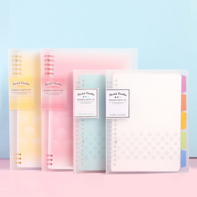 

KODE KF77F Binder Kokuyo Pastel Cookies