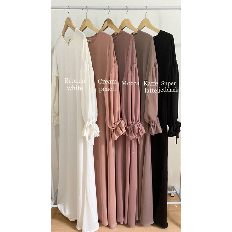 GRANADA ABAYA (PO abaya super gemas warna earthtone)