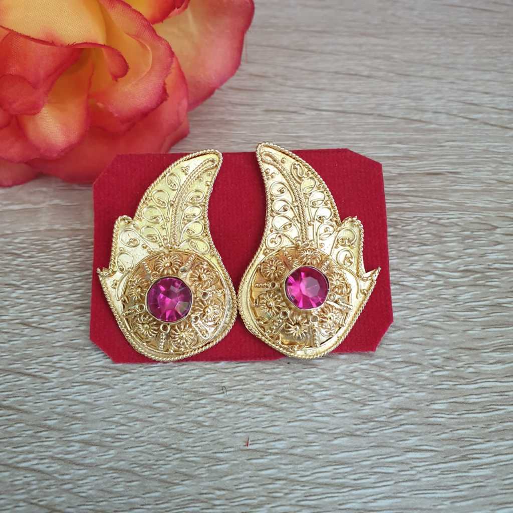 MM34 RUMBING BALI ANTING PENGANTIN BALI GIWANG JEPIT PRIA