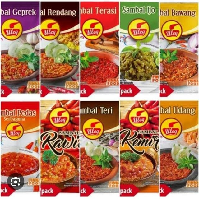 

SAMBAL ULEG FINNA ISI 10 SACHET