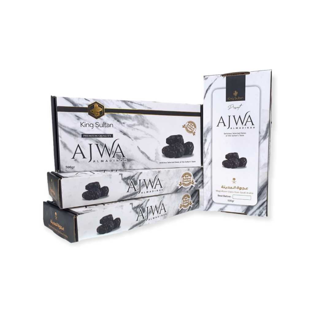 

Kurma Ajwa Almadinah Premium High Quality 500gr