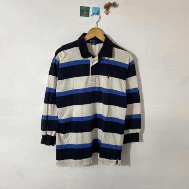 POLO RUGBY RALPH LAUREN STRIPE SECOND