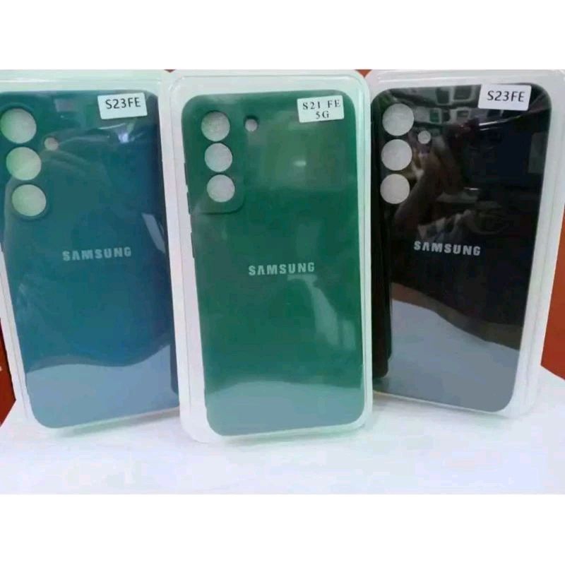 Samsung Note 10/S10+/ S20 Plus/ S22/ S23 FE Ori Silicone Microfiber Case