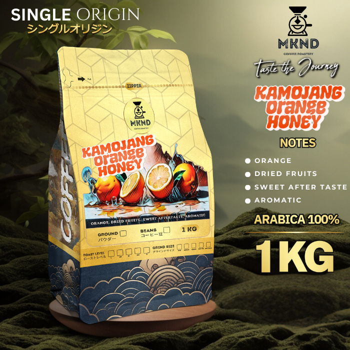 

KOPI ARABIKA KAMOJANG ORANGE HONEY ANAEROB 1 KG SPECIALTY PROMO MKND COFFEE