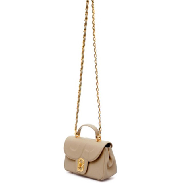 Alma Leather Flap Bag