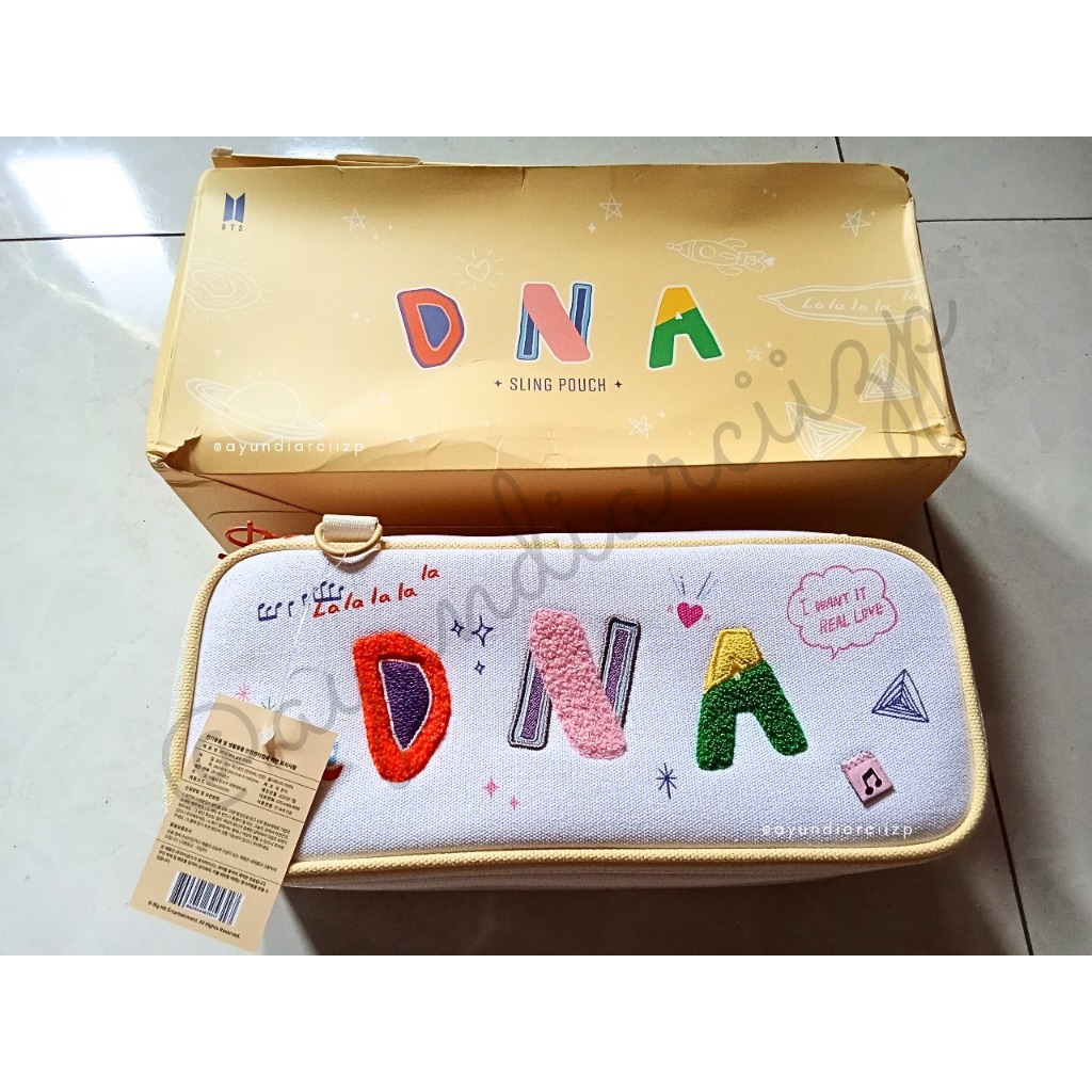 [READY] Official Merchandise BTS DNA Sling Pouch Tas Pinggang