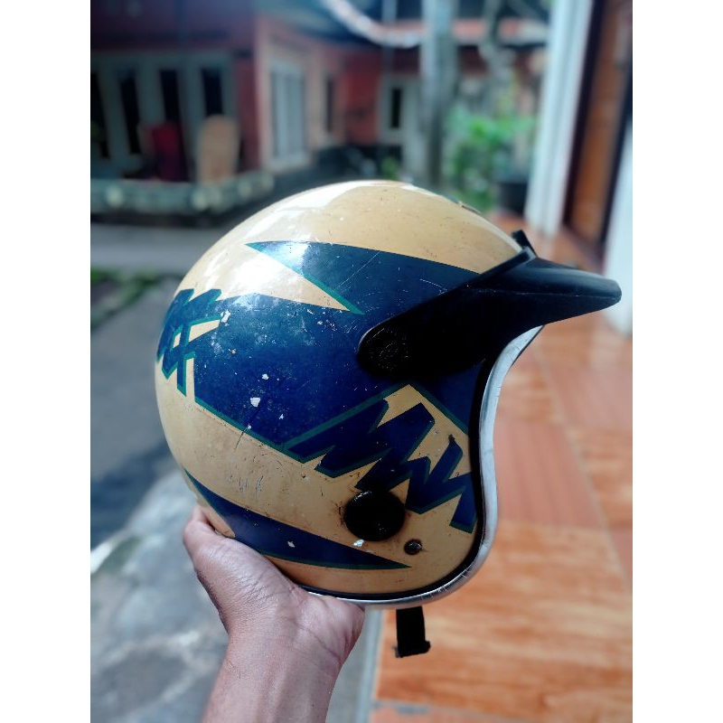 helm yamaha jadul original