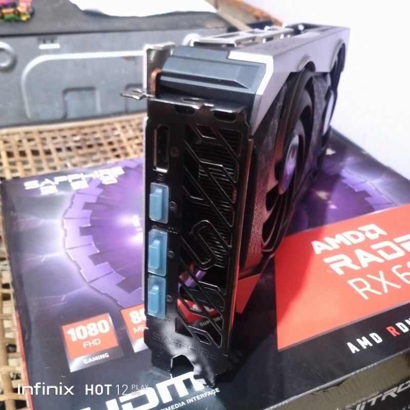 RX 6600xt 8Gb Sapphire Nitro+