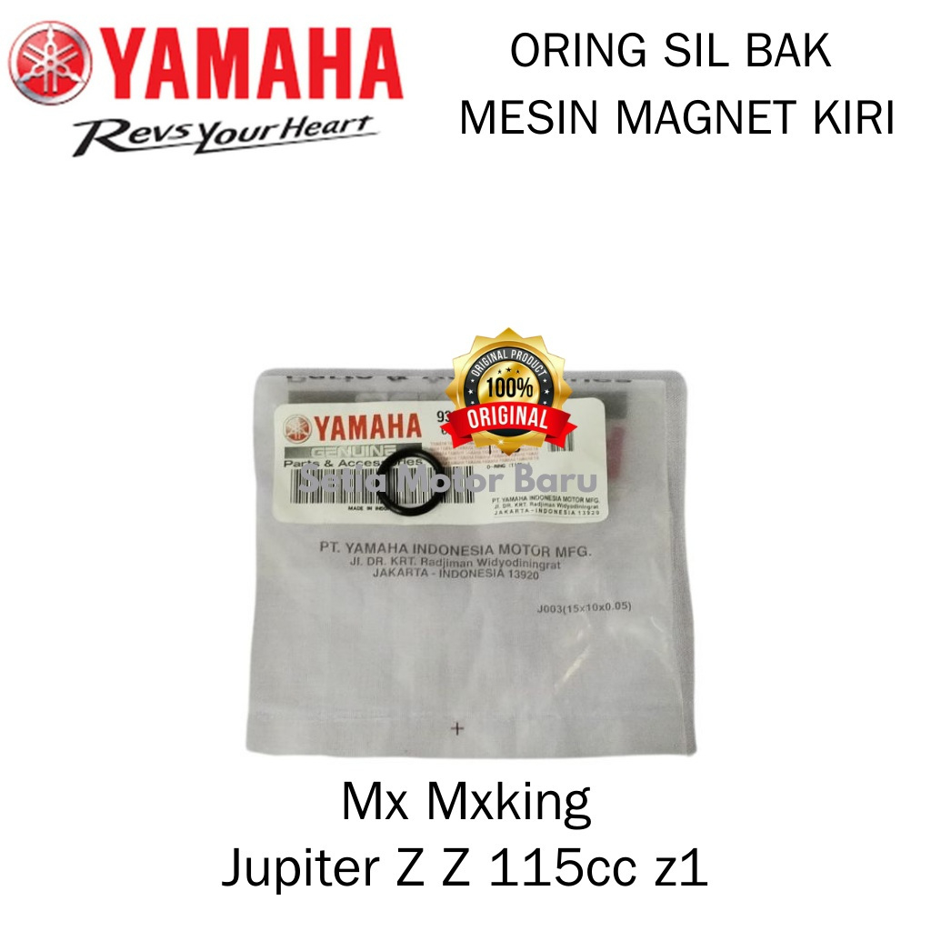 Oring Sil Bak Mesin Tutup Magnet Kiri Jupiter Z Z1 Mx MxKing Robot Burhan Ori Asli Yamaha