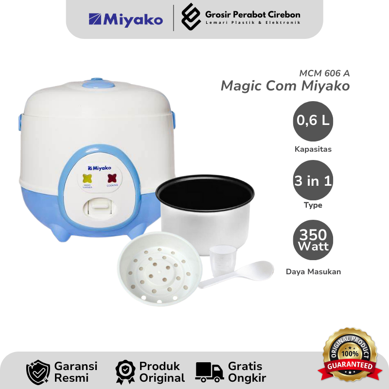 MIYAKO MAGIC COM MCM-606A / MCM 606A MAGIC COM MIYAKO 3 IN 1