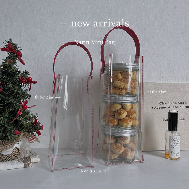 Narin Mini Hand Bag - Small PVC HandBag Hampers Packaging Tas Toples Hamper Hadiah