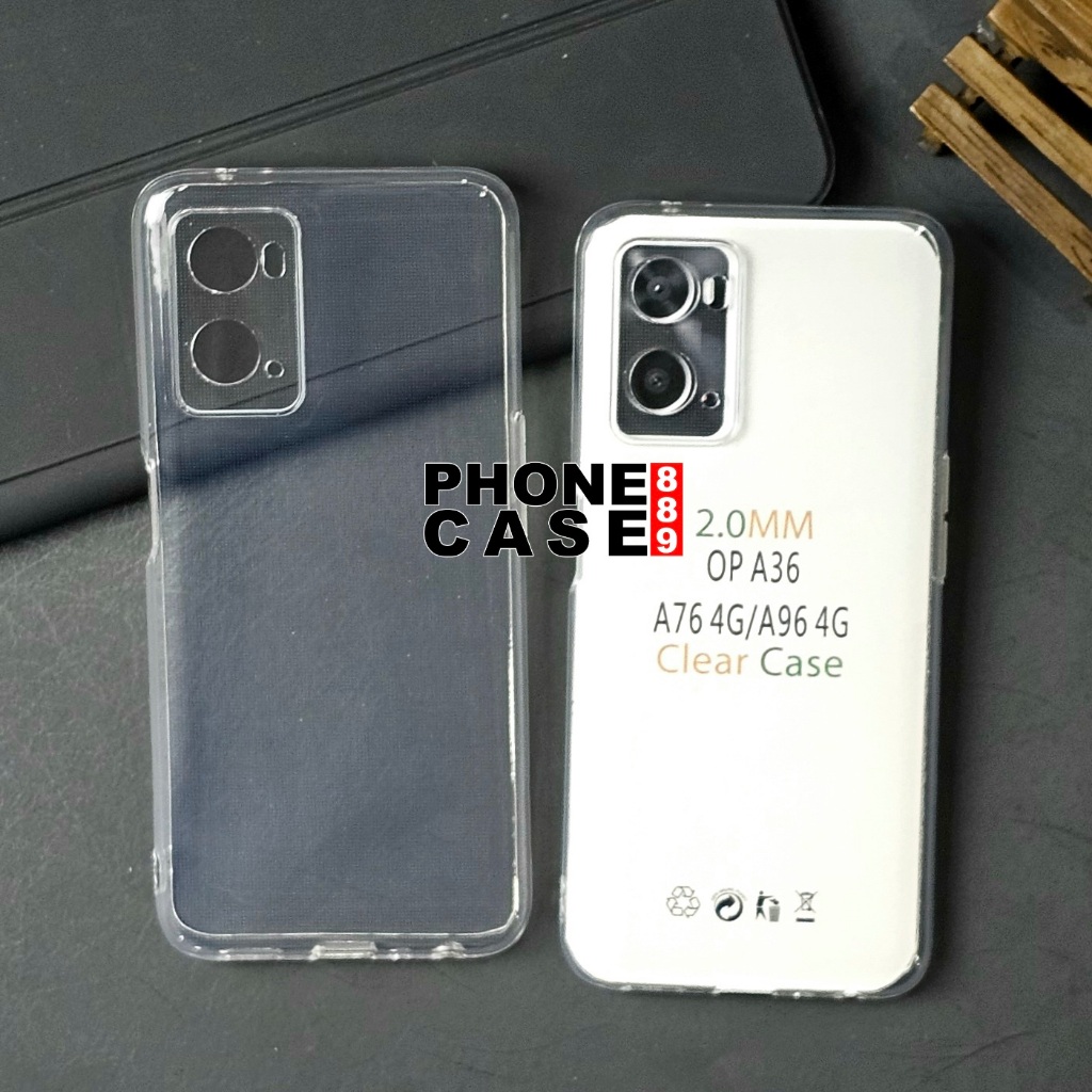 SOFTCASE OPPO A76 OPPO A96 CLEAR CASE BENING TRANSPARAN CASE OPPO A76 OPPO A96