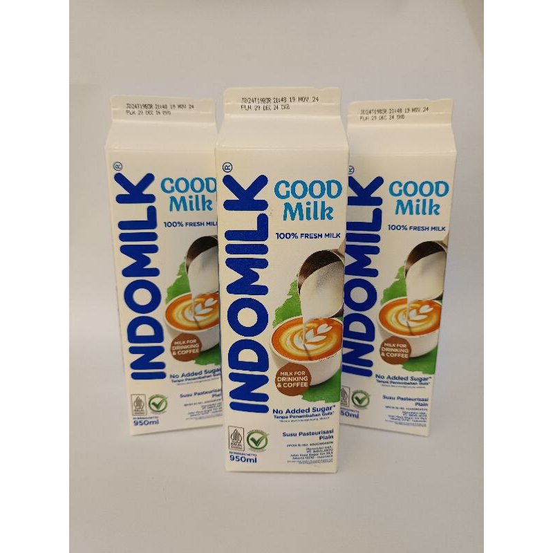 

Good Milk Indomilk 950ml 100% Fresh No Added Sugar