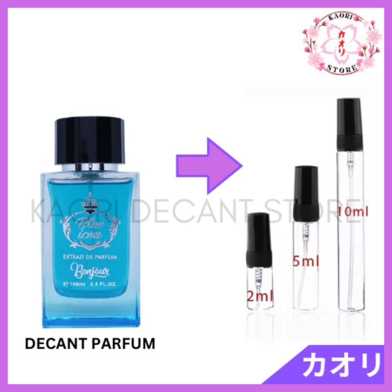 Decant Parfum Bonjour Blue Icon Extrait de Parfum