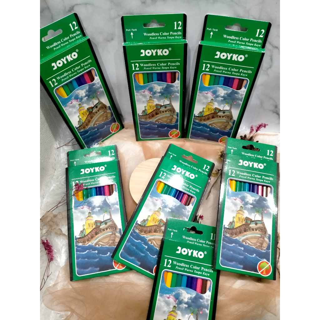 

PENSIL WARNA JOYKO Cp 103 - 12 WARNA