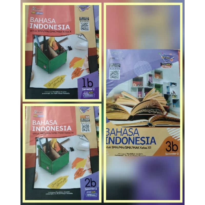 LKS SMA /MA /SMK BAHASA INDONESIA KELAS 10 11 12 SEMESTER 2 KURIKULUM MERDEKA