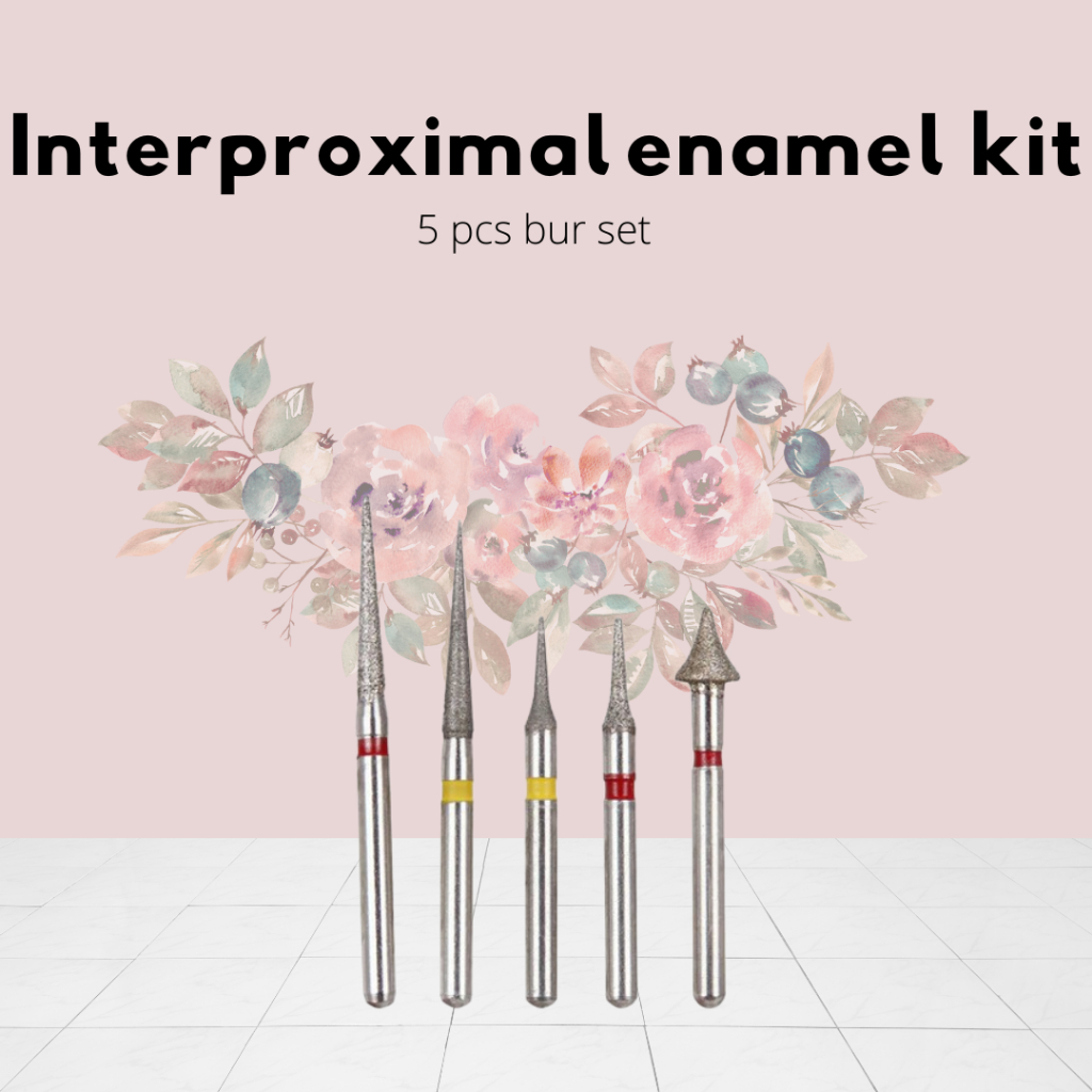 DENTAL DIAMOND BUR INTERPROXIMAL ENAMEL KIT ORTHODONTIC bur polish polis polishing dental diamond bu