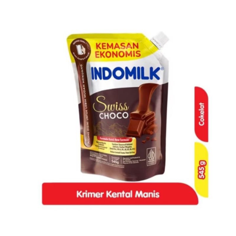 

Indomilk Swiss Choco Krimer Kental Manis