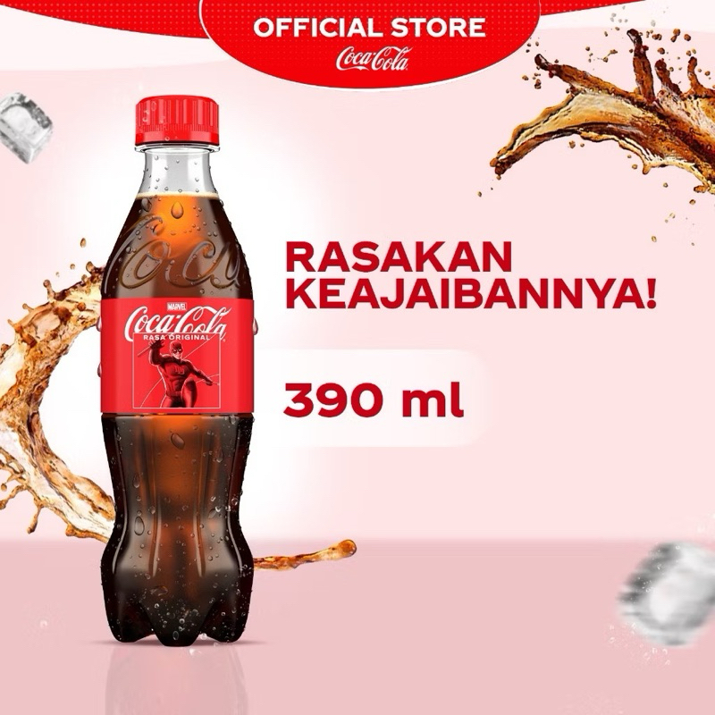 

COCA-COLA / 390ml / 1 Botol