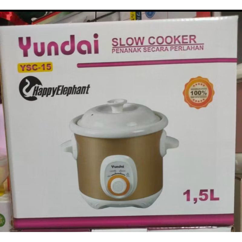 Slow cooker Yundai 1.5 liter