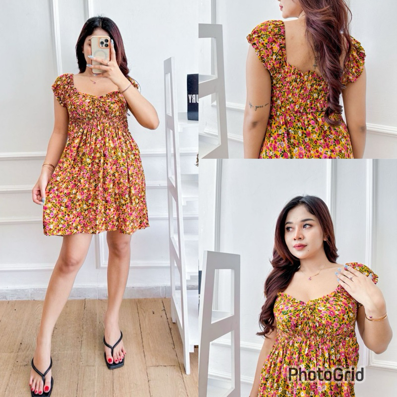 DASTER LINDY // Dress Lindy // Daster Bali Pendek // Daster Rayon // Daster Sexy // Daster Viral // 