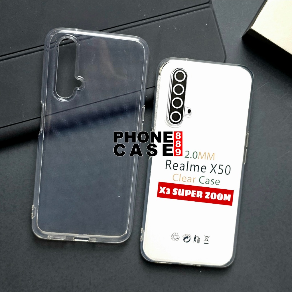 CASE CLEAR HD 2.0MM  CASE BENING REALME X3 SUPER ZOOM CH-1