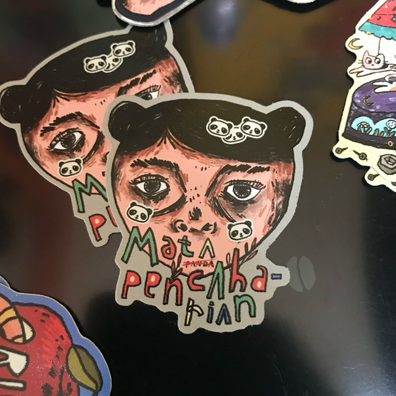 

stiker panda