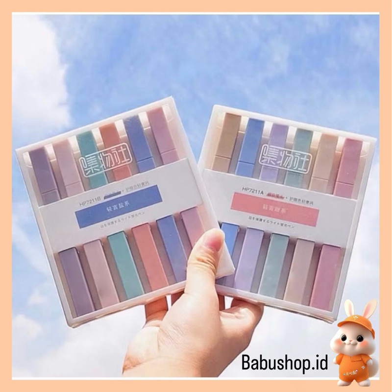 

BBS HIGHLIGHTER / STABILO SET ISI 6 PCS- STABILO AESTHETIC